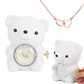 ⏰🌹Valentine's Day Surprise Sale 50% OFF!!💝Cute Teddy Bear with Preserved Rose--Necklace📿+Eternal Rose🌹+Teddy Bear🧸