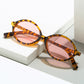 Stylish Small Oval Frame Sunglasses