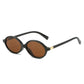 Stylish Small Oval Frame Sunglasses