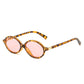 Stylish Small Oval Frame Sunglasses