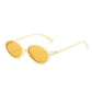 Stylish Small Oval Frame Sunglasses