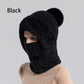 ✨ Christmas promotion limited to the top 100 💖 Women's Winter Integrated Knitted Bean Scarf Mask Hat
