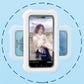 Waterproof Retractable Shower Phone Holder
