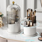 🎉 2026 Sale — Over 13,000 Sold! 💞 Sliding Lid Toothbrush Organizer – Dust-Free Bathroom Elegance 🌸