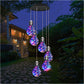 Outdoor Solar LED Copper Wire Wind Chime Light Bulb Ball