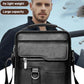 ⏳Time-Limited Special⏰Business Men's Casual Crossbody Bag – Water-Resistant PU Leather – Practical Shoulder Messenger Bag 🌧️