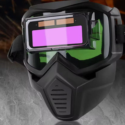 ⚡Auto-Darkening Welding Helmet for Eye Safety（50% OFF）