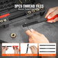 Screw & Nut Thread Repair Tool Kit - Repair, Rust Removal, Deburring