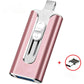 64GB Micro USB + MFi Certified Lightning + 8 Pin + USB 3.0 ⚡4 in1 Flash Drive for iPhone/iPad/Android/PC⚡
