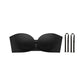Removable Straps Wire-Free Gathering Bra – Nylon – Versatile 4-in-1 Design for Daily Wear & Special Occasions 🌸