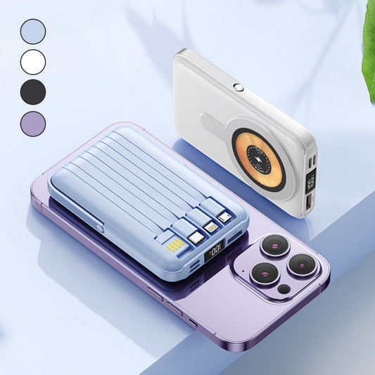 ⏳Time-limited Special🔋Magnetic Wireless Power Bank 10000mAh Fast Chargrs with phone stand