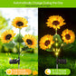 🌻 LIMITED-TIME 50% OFF! ✨ Sunflower Solar Lights – Auto On/Off, 14H Glow, IP65 Waterproof ☀️