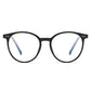 Retro Translucent Framed Glasses with Blue Light Filtering Lenses
