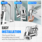 🔥 NEW! 720° Rotating Faucet Filter Nozzle Set – Clean Water & Perfect Spray in One! 💦✨
