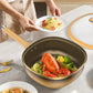 30cm Titanium Alloy Non-Stick Pot with Lid