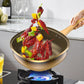 30cm Titanium Alloy Non-Stick Pot with Lid
