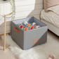 ⏰🔥LIMITED TIME 50% OFF! 👟 Fabric Shoe Organizer Storage Box – Foldable, Large Capacity, Dustproof & Breathable for Closet & Bedroom 🧺✨-UK