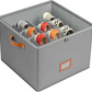 ⏰🔥LIMITED TIME 50% OFF! 👟 Fabric Shoe Organizer Storage Box – Foldable, Large Capacity, Dustproof & Breathable for Closet & Bedroom 🧺✨-UK