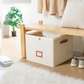 ⏰🔥LIMITED TIME 50% OFF! 👟 Fabric Shoe Organizer Storage Box – Foldable, Large Capacity, Dustproof & Breathable for Closet & Bedroom 🧺✨-UK