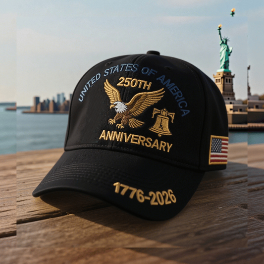 USA 250th Anniversary Baseball Cap