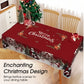 Joyful Festive Classic Christmas Tablecloth