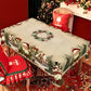 Joyful Festive Classic Christmas Tablecloth