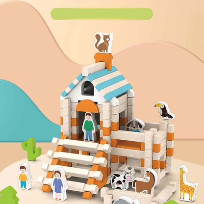 ✨Last day of the limited-time 50% off sale!✨Educational Wooden Building Blocks