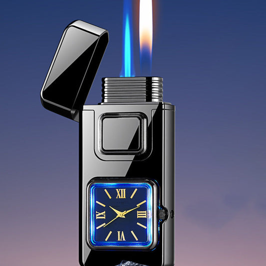 ⏳Time-Limited Special -- 50% Off⏰Multifunctional Creative Lighter with Integrated Watch