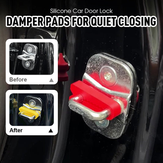 🚗✨ Silicone Damping Pads for Quieter Car Doors – No More Slamming, More Comfort & Durability! 🌿🛡️