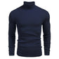 Winter Men's Knitted Turtleneck Slim Sweater