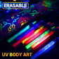 UV Glow Face and Body Paint Markers Set