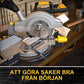 📏 18cm Aluminum Mitre Saw Conveyor | Precision Angle Finder