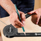 📏 18cm Aluminum Mitre Saw Conveyor | Precision Angle Finder