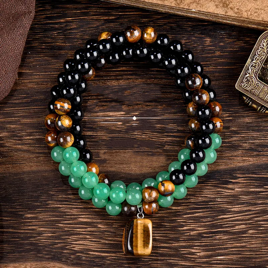 🎁New Year Sale✨Bohemian Natural Stone Beaded Necklace