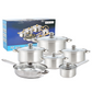 Stainless Steel Non-Stick Cookware Set