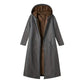 🔥Women’s Vintage Fuzzy-Lined Long Coat With Hood