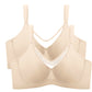 Women's Elegant Sheer Full Coverage Plus Size Bra