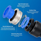 ✨1/4 Inch Pneumatic Push-to-Connect Air Hose Fittings Kit ⚡🔧