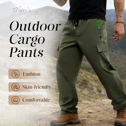 👖 50% OFF NOW! 🔥 Men's Outdoor Cargo Pants with Multi-Pockets – New Arrival – Durable Fabric, Utility Storage & Comfort Fit 🧗