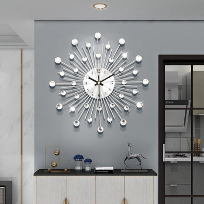 ✨ 50% OFF NOW! 🕰️ Rhinestone Wall Clock – Silent Movement, Sparkling Design & Elegant Home Decor 💎
