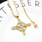 Unisex Witch Knot Pendant Necklace