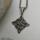 Unisex Witch Knot Pendant Necklace