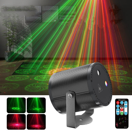 ✨🔥DJ Laser Party Light with 7 Lighting Modes & Remote