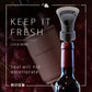 🎉 2026 Sale — Over 23,500 Sold!🍷 2-in-1 Wine Pourer & Vacuum Sealer Wine Saver Stopper ✨
