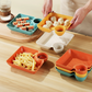📢📢50%  OFF !!! ⏰Snack and Appetizer Plate with Sauce Holder
