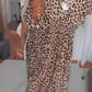 🌻2026 Summer Hot Sale-50% OFF!!👗✨Women's V-Neck Leopard Print Dress