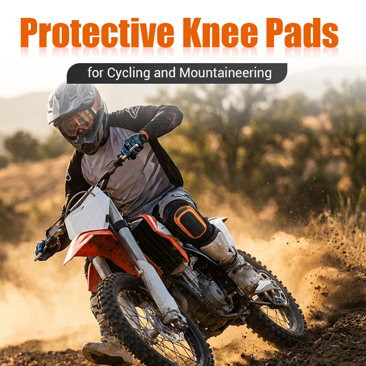 Protective Knee Pads for Cycling & Mountaineering