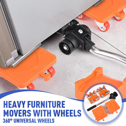 Heavy Furniture Movers with Wheels