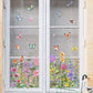 ✨LAST DAY SALE 50% OFF!💐Colorful Floral Bouquet Window Sticker🖼️
