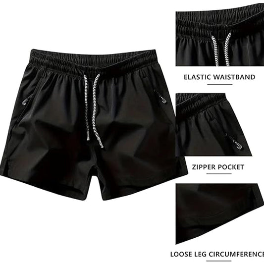 🩳 50% OFF NOW! ⚡ Quick-Dry Athletic Shorts – Zipper Pockets & Cool-Touch Fabric 🏃